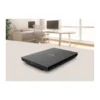 canon-lide-300-main Canon CanoScan LiDE 300 slim flatbed scanner in matte black resting flat on an office desk.