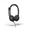 Jabra Evolve2 30 Wired Dual-Ear Headphones with Microphone for Work, USB-A & USB-C, Microsoft Teams Certified