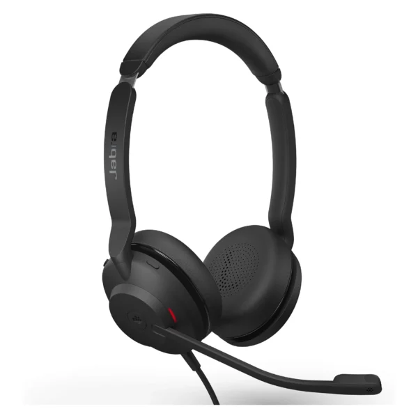 Jabra Evolve2 30 Wired Dual-Ear Headphones with Microphone for Work, USB-A & USB-C, Microsoft Teams Certified