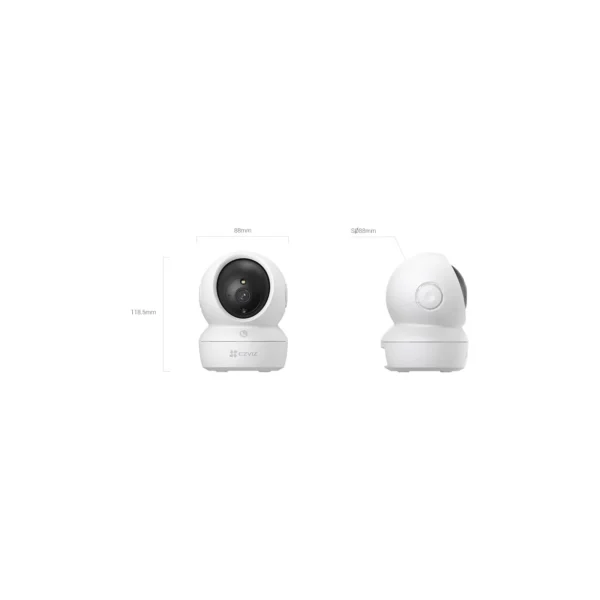 Ezviz H6C Pro 2k 3MP 2 EZVIZ H6c Pro 2K 3MP Smart Wi-Fi Pan & Tilt Indoor Security Camera