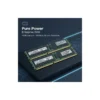 Ram 16GB DDR3 Server 5 16GB DDR3 ECC Registered server RAM module displaying its dual-rank memory chips and gold contact pins.